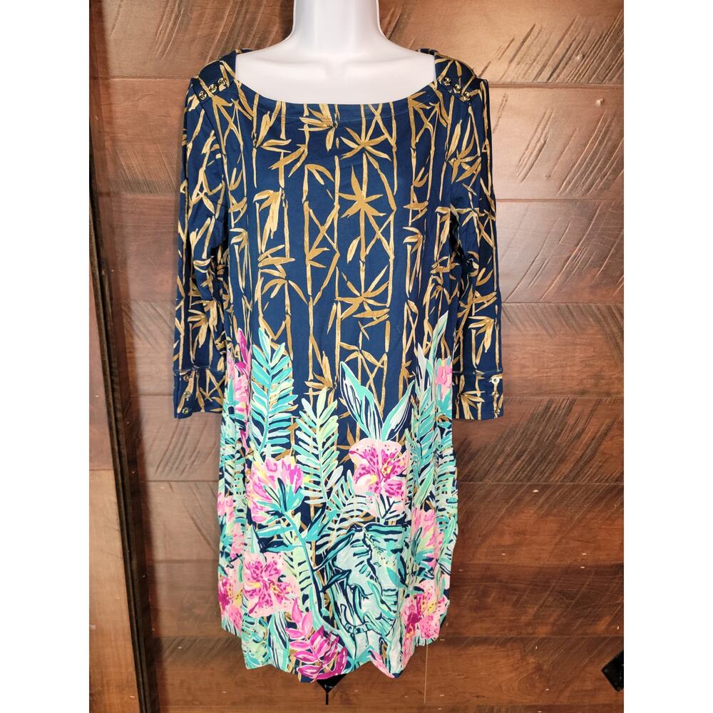 Lilly Pulitzer Large Sophie Dress in Slathouse Soriee Designer Beach Wea…